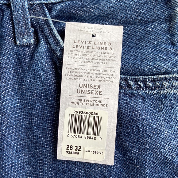 Levi’s Line 8 - Unisex Slim Fit Jeans - Picture 2 of 4